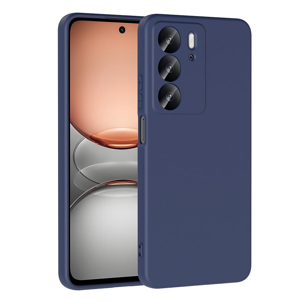 Realme C75 Kılıf Kamera Korumali Mara Lansman Kapak Lacivert