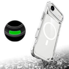iPhone 17 Air Uyumlu Kablosuz Şarj Özellikli Darbe Emici T-Max M-safe Kapak