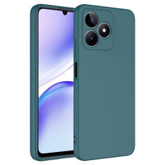 Realme Note 50 Kılıf Kamera Korumali Mara Lansman Kapak Siyah