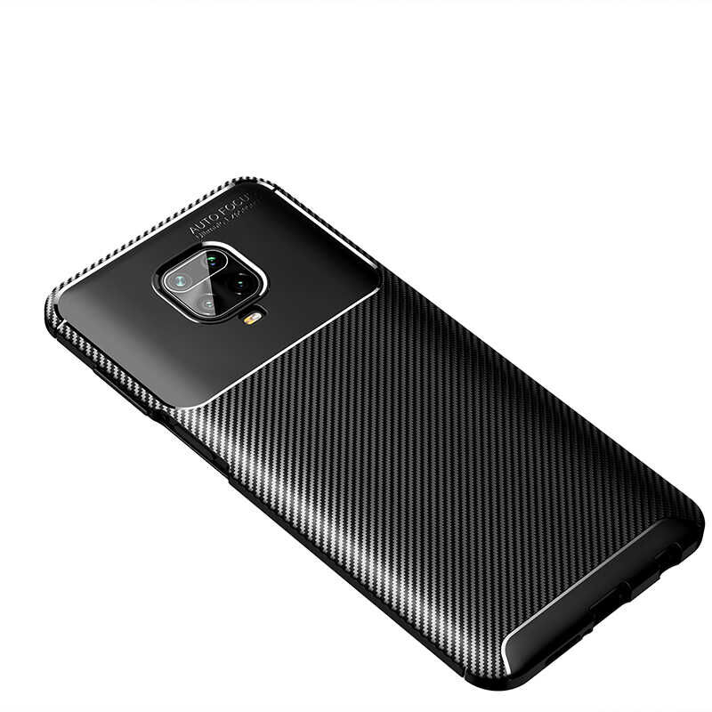 Xiaomi Redmi Note 9S Kılıf Negro Silikon Kapak Siyah