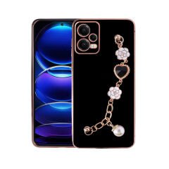 Xiaomi Redmi Note 12 5G El Tutamaçlı Kamera Korumalı Zore Taka Silikon Kapak kılıf