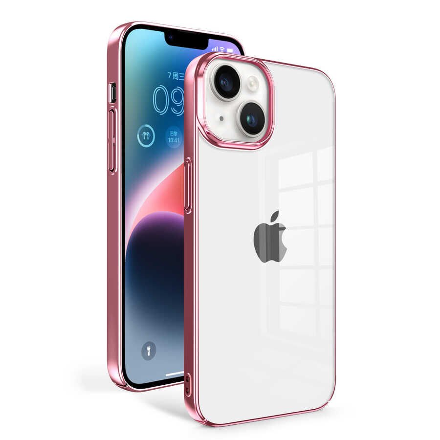 iPhone 14 Plus Kılıf Sun Kapak Rose Gold