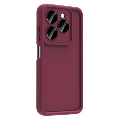 Tecno Spark 20 Pro 5G Kılıf Kamera Korumalı Ananas Kapak Koyu Yeşil