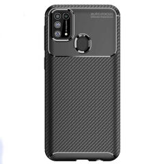 Samsung Galaxy M31 Kılıf Negro Silikon Kapak Siyah