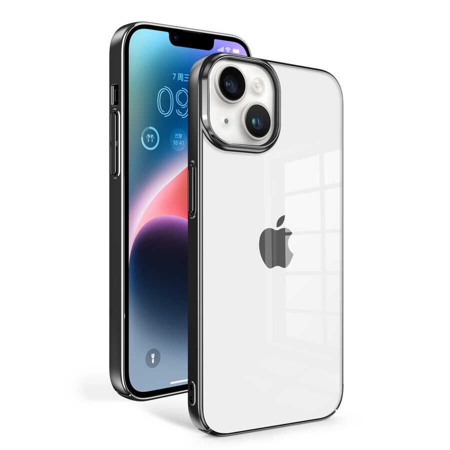 iPhone 14 Plus Kılıf Sun Kapak Siyah