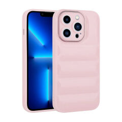iPhone 13 Pro Kılıf Kamera Korumalı Parlak Airbag'li  Galya Kapak