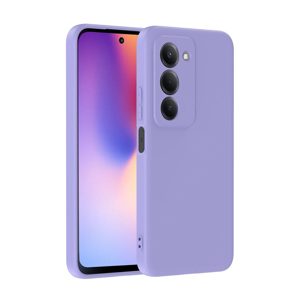 Xiaomi Redmi 15 Uyumlu Kılıf Kamera Korumali Mara Lansman Kapak Lila