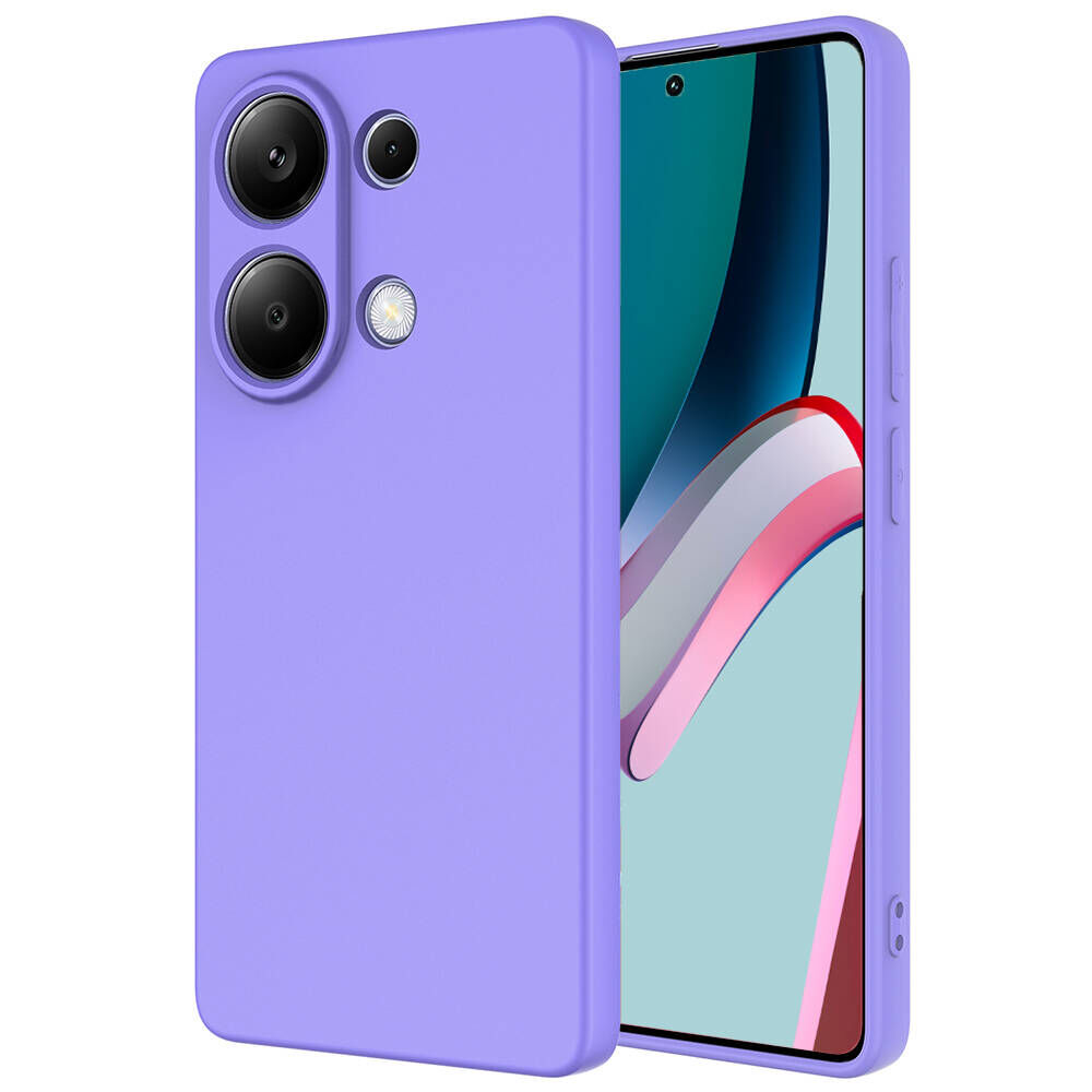 Xiaomi Redmi Note 13 4G Kılıf Kamera Korumali Mara Lansman Kapak Lila