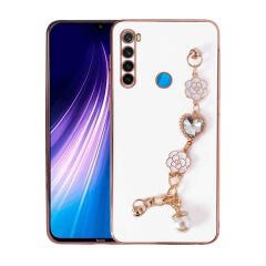 Xiaomi Redmi Note 8 Kılıf El Tutamaçlı Kamera Korumalı Taka Silikon Kapak