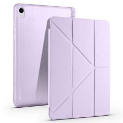 Samsung Galaxy Tab S11 Kılıf Tri Folding Kalem Bölmeli Standlı Kılıf