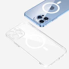 iPhone 13 Pro Kılıf Kamera Korumalı Magsafe Sert PC Porto Kapak