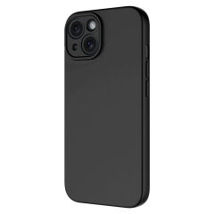 iPhone 15 Plus Kılıf Kamera Korumali Mara Lansman Kapak Siyah