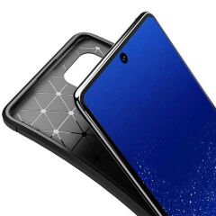 Samsung Galaxy A91 (S10 Lite) Kılıf Negro Silikon Kapak Lacivert