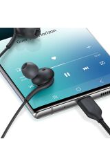 Usb-c 15 15 Pro 16 Plus 16 Pro Max Uyumlu Kulaklık Type-c Uyumlu Tak Çalıştır Bluetooth Gerektirmez Siyah