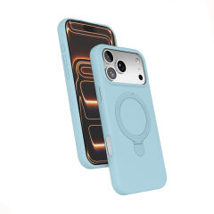 iPhone 18 Pro Max Uyumlu Magsafe Şarj Özellikli Standlı Halka Yüzüklü Samara Kılıf Kapak