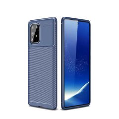 Samsung Galaxy A91 (S10 Lite) Kılıf Negro Silikon Kapak Lacivert