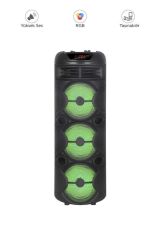 Led Işıklı Mikrofonlu Kumandalı Bluetooth Hoparlör