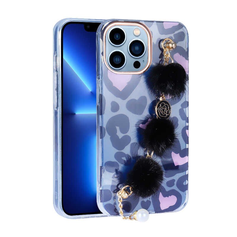 iPhone 13 Pro Kılıf Kaos Kapak Siyah
