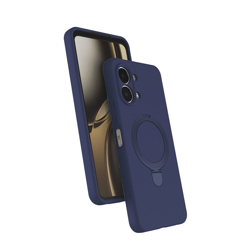 Oppo A6 Pro Kılıf Uyumlu Magsafe Şarj Özellikli Standlı Halka Yüzüklü Samara Kılıf Kapak