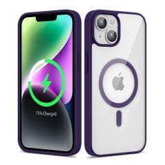 iPhone 13 Kılıf Magsafe Wireless Şarj Özellikli Silikon Ege Kapak kılıf