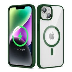 iPhone 13 Kılıf Magsafe Wireless Şarj Özellikli Silikon Ege Kapak kılıf