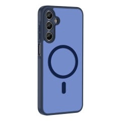 samsung Galaxy A34 Uyumlu Kılıf Mat Magsafe Şarj Özellikli Hassas Butonlu Renkli Yumuşak Kenarlı Premium Kapak