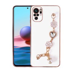 Xiaomi Redmi Note 10 Kılıf El Tutamaçlı Kamera Korumalı Taka Silikon Kapak kılıf