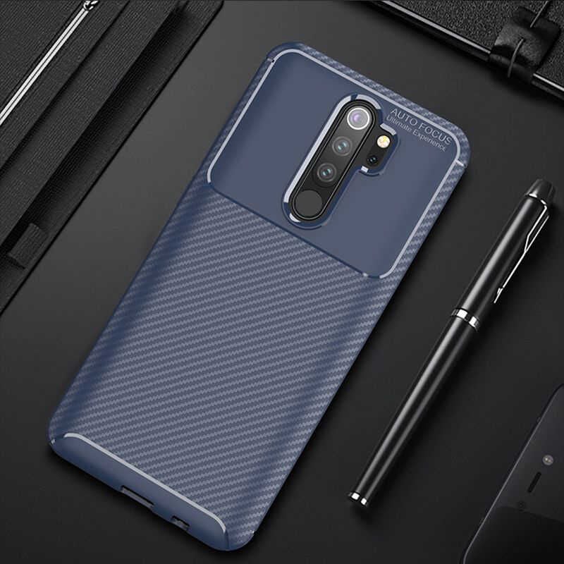Xiaomi Redmi Note 8 Pro Kılıf Negro Silikon Kapak Lacivert