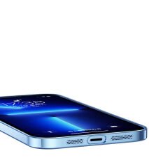 iPhone 13 Kılıf Sert PC Renkli Çerçeveli  Riksos Kapak