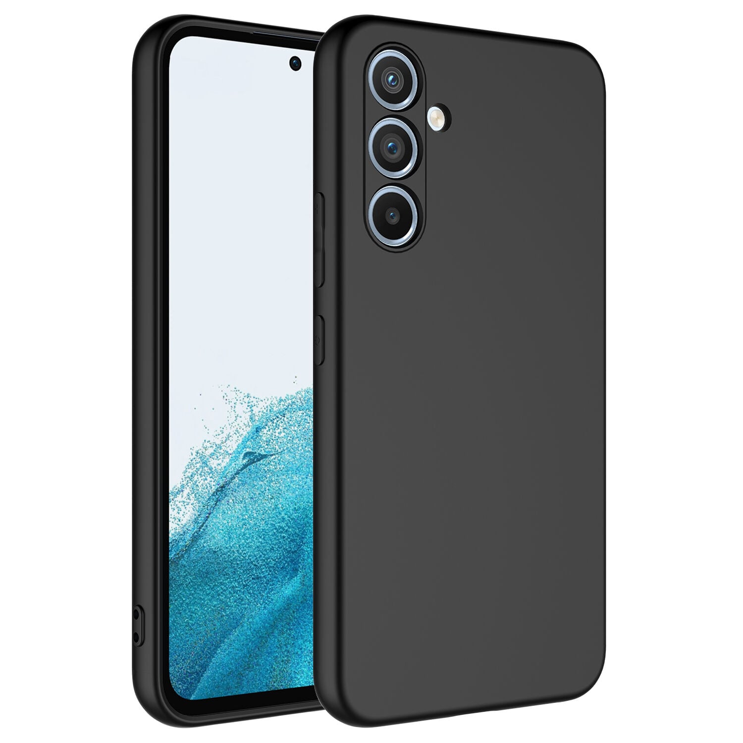 Samsung Galaxy A54 Mara Lansman Kapak Kılıf Siyah