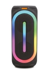 D63 2x8’’ 50 W Güçlü Bass RGB Işıklı Kablosuz Mikrofonlu Fm Bluetooth Hoparlör Speaker