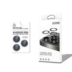 iPhone 18 Pro Max CL-12 Premium Safir Parmak İzi Bırakmayan Anti-Reflective Kamera Lens Koruyucu