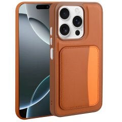 Xiaomi Redmi 15C Uyumlu Kartlıklı Süni Deri X-Kart Cüzdan Silikon Kapak