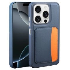 Xiaomi Redmi 15C Uyumlu Kartlıklı Süni Deri X-Kart Cüzdan Silikon Kapak