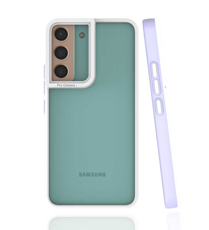 Samsung Galaxy S22 Plus Kılıf Mima Kapak Lila