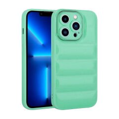 iPhone 12 Pro Kılıf Kamera Korumalı Parlak Airbag'li Galya Kapak