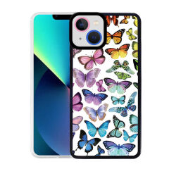 iPhone 13 Kılıf M-Fit Desenli Kapak Love Story No2