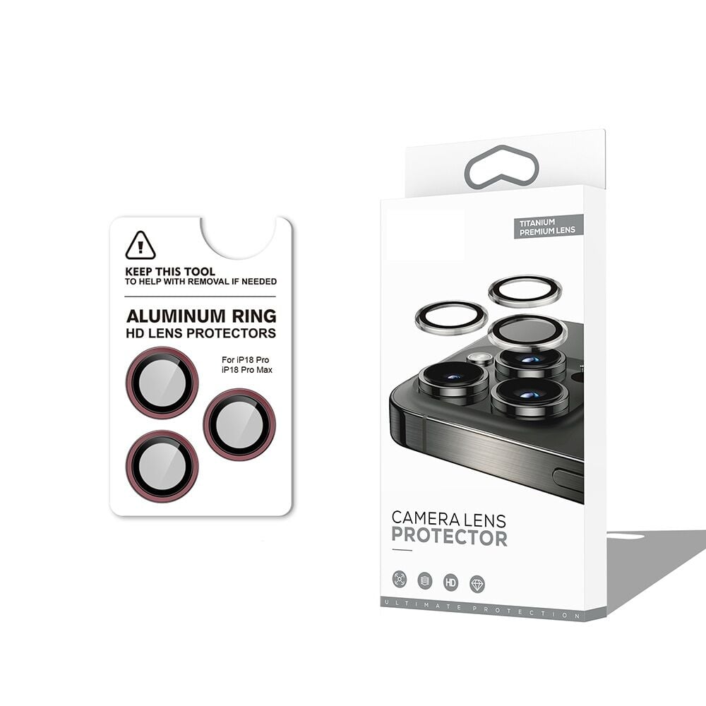 iPhone 18 Pro CL-12 Premium Safir Parmak İzi Bırakmayan Anti-Reflective Kamera Lens Koruyucu