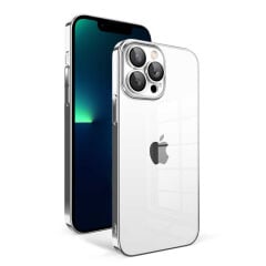 iPhone 13 Pro Max Kılıf Kamera Korumalı Renkli Çerçeveli Garaj Kapak