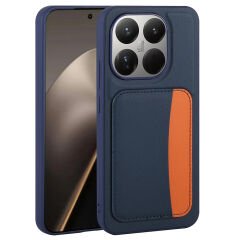 Xiaomi 15T Uyumlu Kartlıklı Süni Deri X-Kart Cüzdan Silikon Kapak