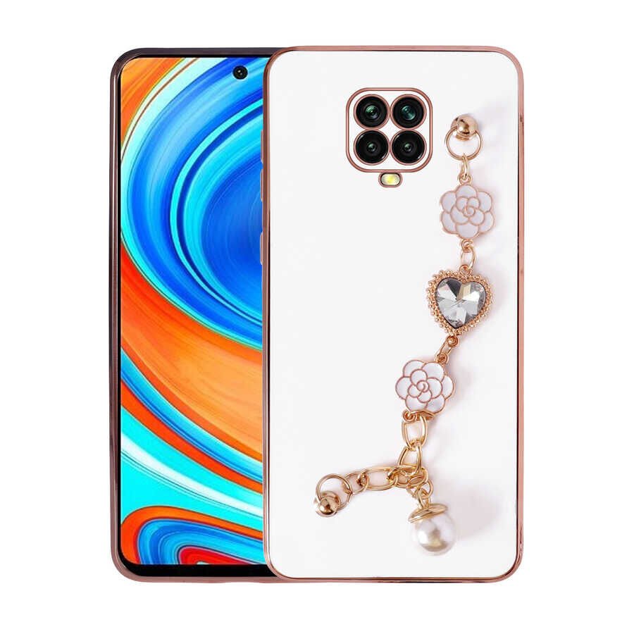 Xiaomi Redmi Note 9S Kılıf El Tutamaçlı Kamera Korumalı Taka Silikon Kapak
