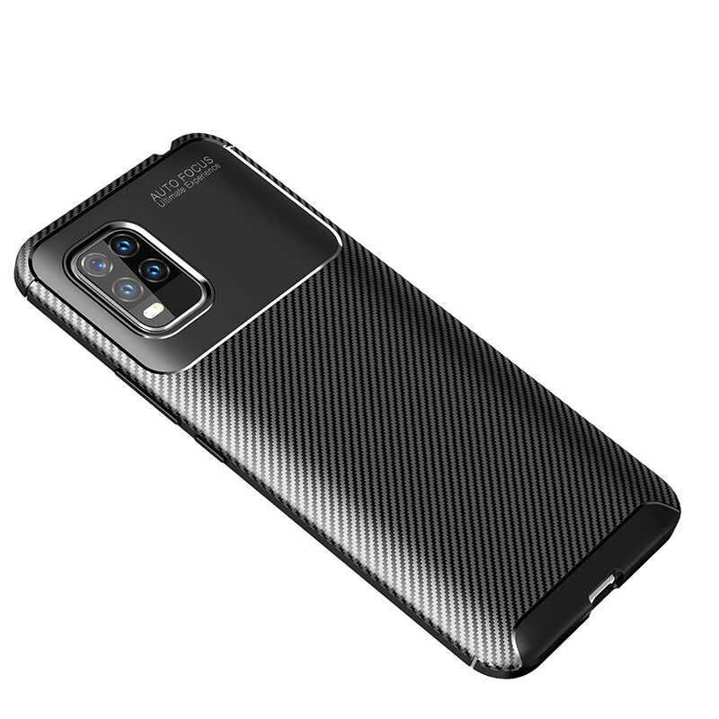 Xiaomi Mi 10 Lite Kılıf Negro Silikon Kapak kılıf Siyah