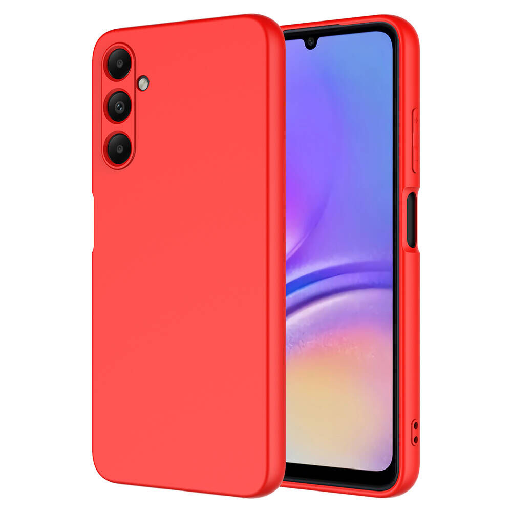 Samsung Galaxy A25 Kılıf Kamera Korumali Mara Lansman Kapak Kırmızı