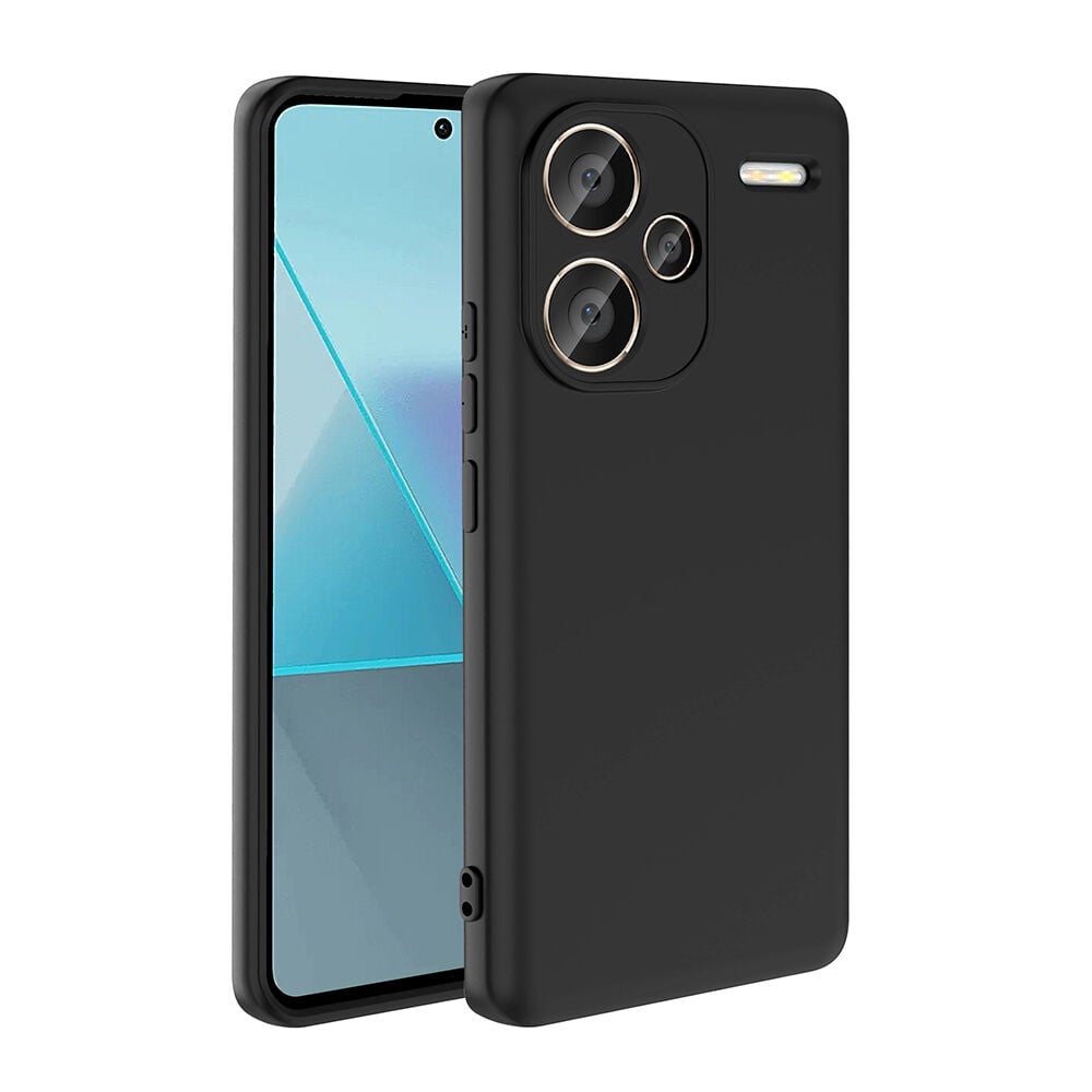 Xiaomi Redmi Note 13 Pro Plus 5G Kamera Korumali Mara Lansman Kapak Siyah