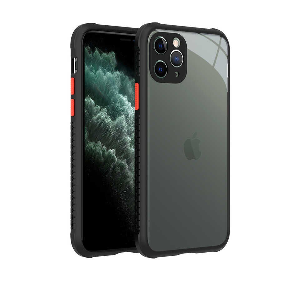 iPhone 11 Pro Kılıf Kaff Kapak Siyah