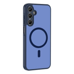 Samsung Galaxy A15 Uyumlu Kılıf Mat Magsafe Şarj Özellikli Hassas Butonlu Renkli Yumuşak Kenarlı Premium Kapak