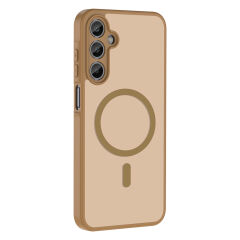 Samsung Galaxy A15 Uyumlu Kılıf Mat Magsafe Şarj Özellikli Hassas Butonlu Renkli Yumuşak Kenarlı Premium Kapak