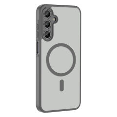 Samsung Galaxy A15 Uyumlu Kılıf Mat Magsafe Şarj Özellikli Hassas Butonlu Renkli Yumuşak Kenarlı Premium Kapak