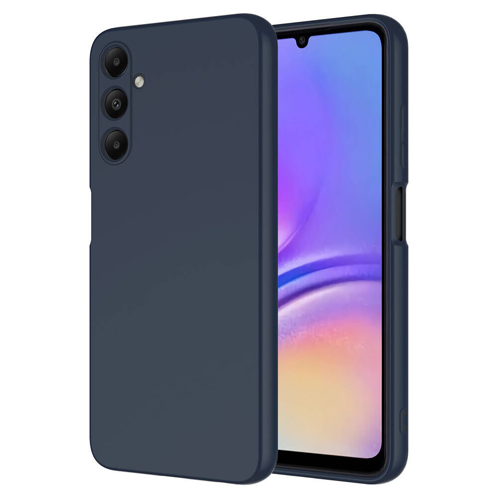 Samsung Galaxy A15 Kılıf Kamera Korumali Mara Lansman Kapak Lacivert