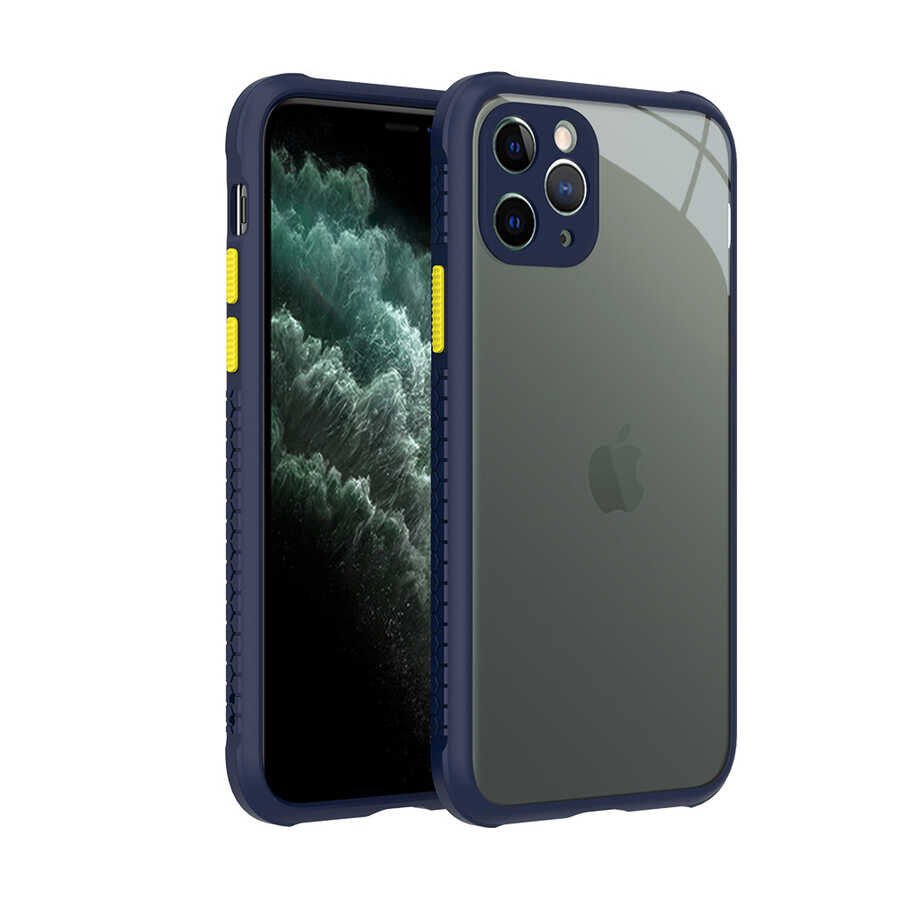 iPhone 11 Pro Kılıf Kaff Kapak Lacivert